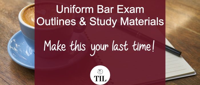 Best Bar Exam Outline